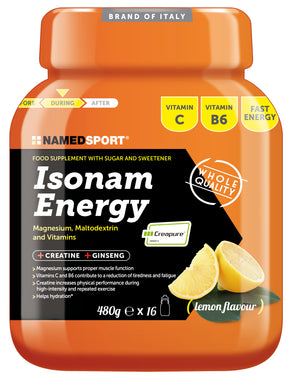 NamedSport Isonam Energy Lemon 480g