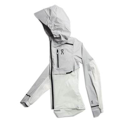 On Running Ladies Weather Jacket | Grey White