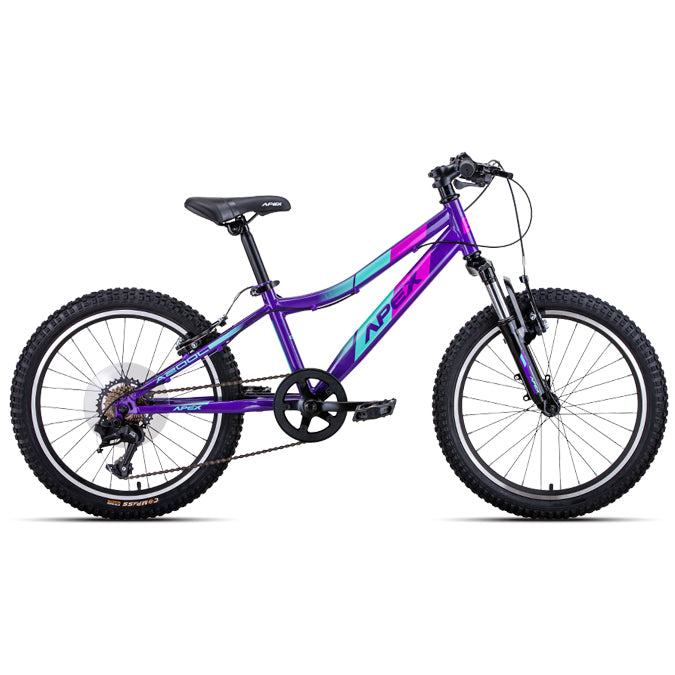 Apex Bicycles A200 Girls | 20inch Steel MTB | Purple
