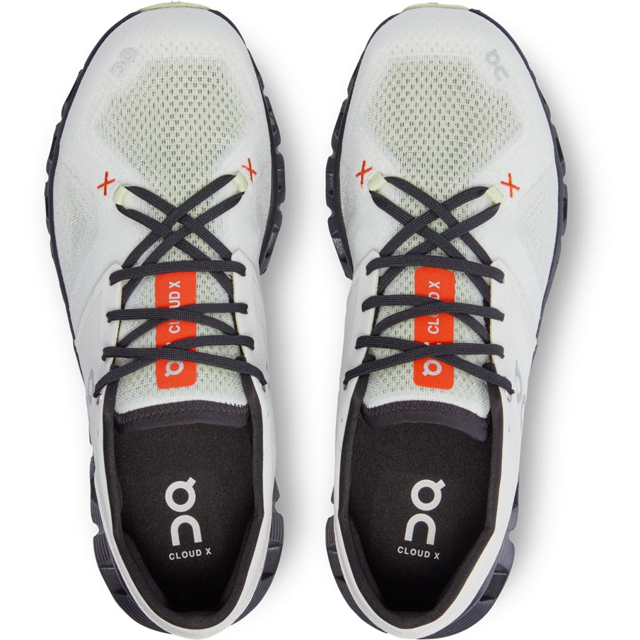 On Running Men's Cloud X 3 | Ivory/Flame