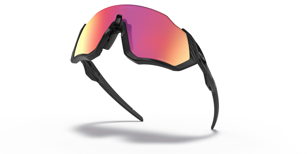 Oakley Flight Jacket Sunglasses – Matte Black / Prizm Road - 6 - Xciter Sports Apparel