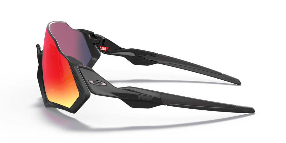 Oakley Flight Jacket Sunglasses – Matte Black / Prizm Road - 4 - Xciter Sports Apparel
