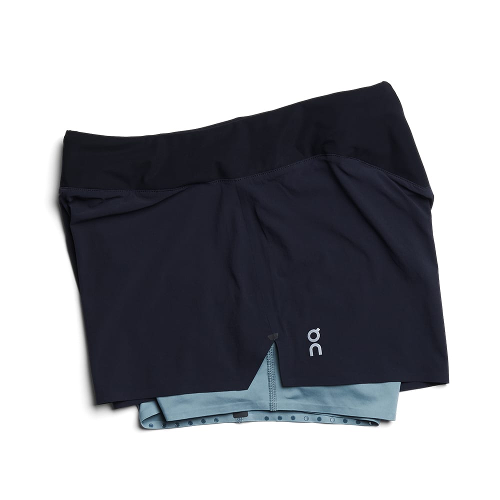 On Running Ladies Shorts | Black Sea - 1 - Xciter Sports Apparel