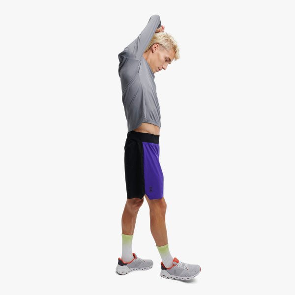 On Running Men's Lightweight Shorts | Twilight Black - 2 - Xciter Sports Apparel